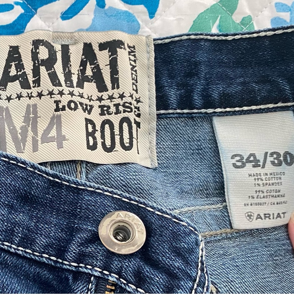 Ariat M4 Bootcut Jeans in Dark Blue